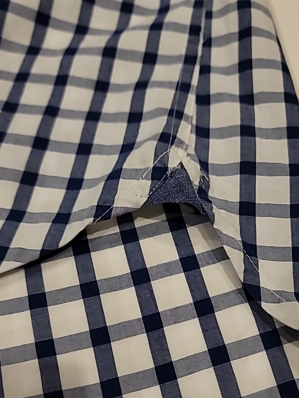 Izod Navy White Long Sleeve Camp Shirt XXL - Picture 12 of 12
